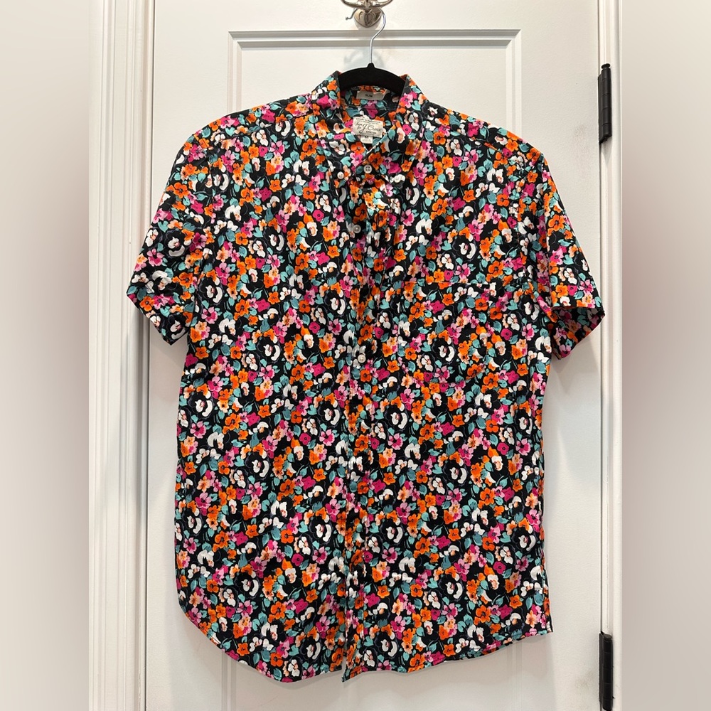 Men’s JCrew Floral Button Up